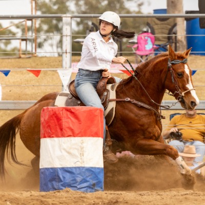 Brandy Durbidge oh horse Billy